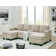 Ranjeeta 101" Wide Modular Sofa with Ottoman