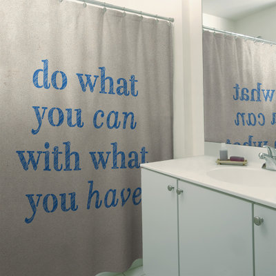 Shower Curtain with Liner Included