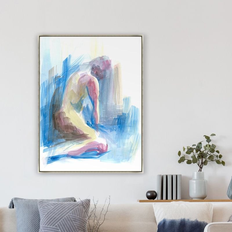 Missing Feeling Print by Helen Parker, Glass Coat Framed, 38.5" H x 25.5" W