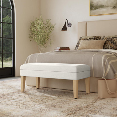 North Andover Upholstered Storage Bench