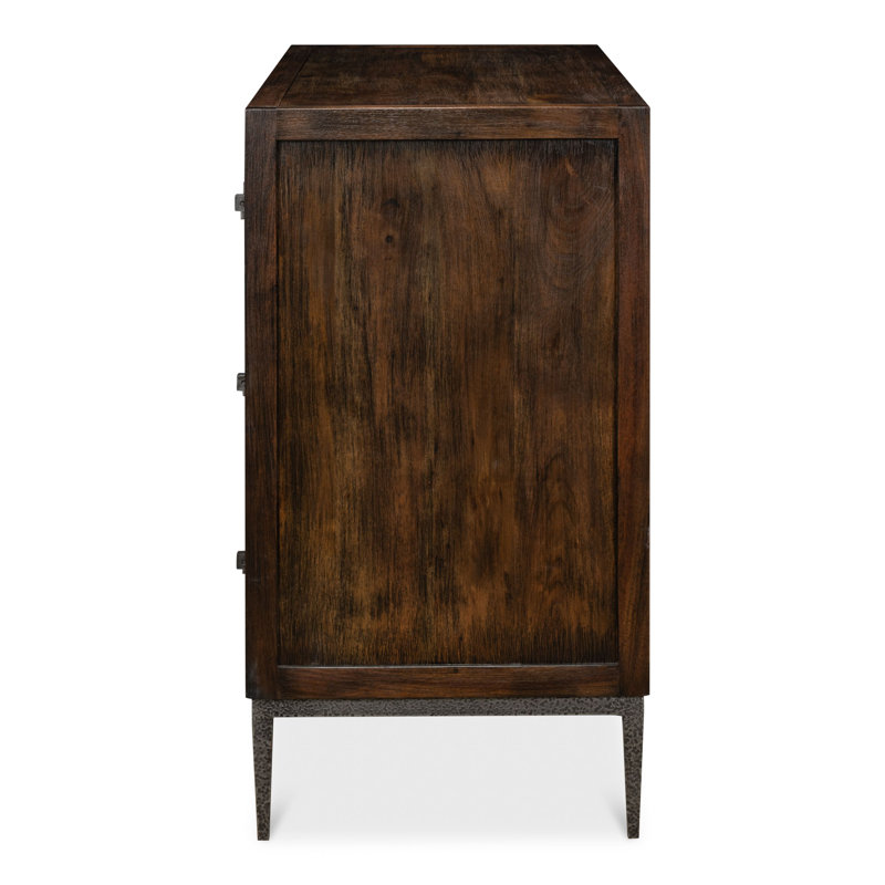 Bauhaus Solid Wood Storage Cabinet