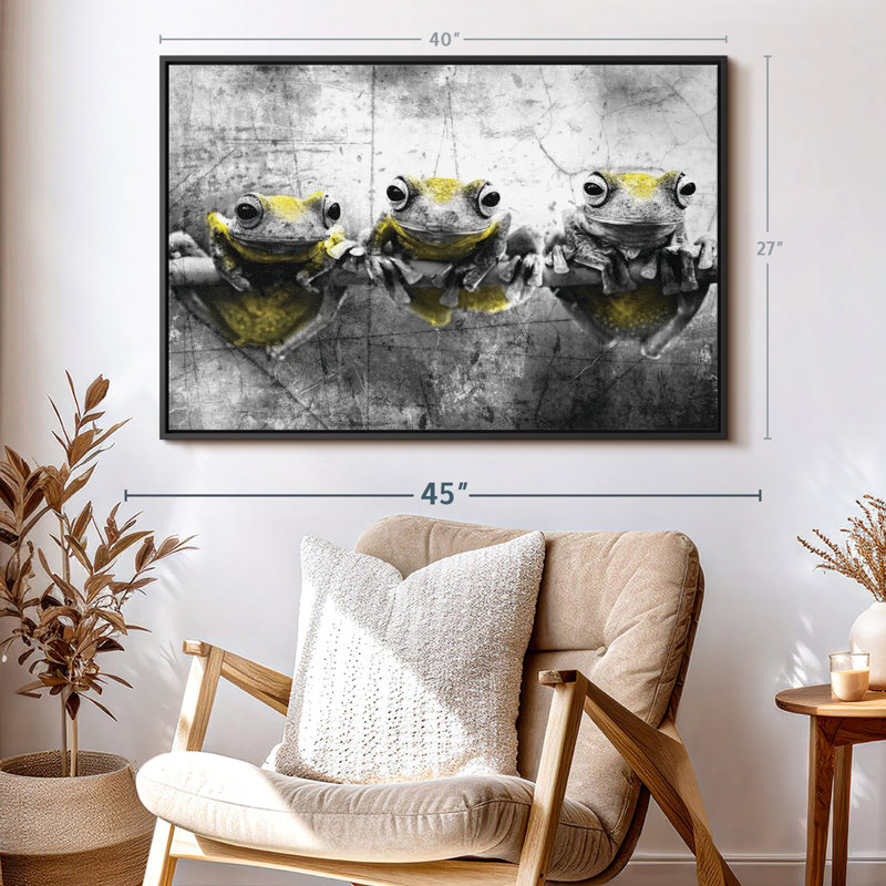Reproduction d'art sur toile, H 27 po x l 40 po