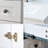 30'' Modern Free-Standing Single Bathroom Vanity With Ceramic Top-1245425954