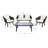 Humboldt 4 - Person Patio Conversation Set with Cushions-1704638505