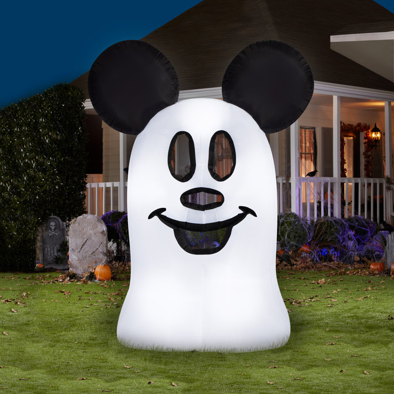 Airblown Flat Mickey Ghost Giant Disney