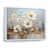 White Floater Framed