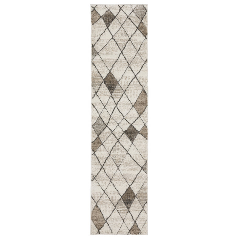 Ligetti Geometric Indoor Rug, Runner 1'10" x 7'6"