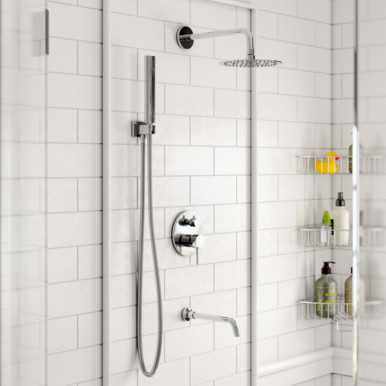 Bustillos Complete Shower System with Rough in-Valve