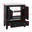 Ensemble de meuble-lavabo 30 po avec lavabo, armoire de rangement avec 2 portes à fermeture douce et un tiroir, tablette réglable