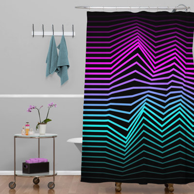Geometric Shower Curtain