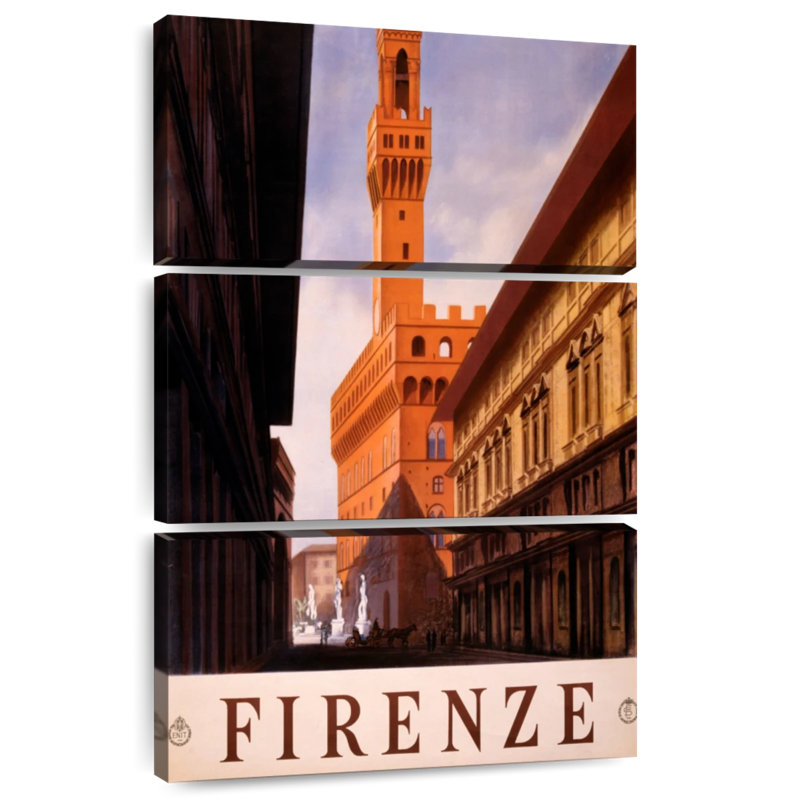 Plaque murale Masam See Firenze, H 32 po x l 20 po