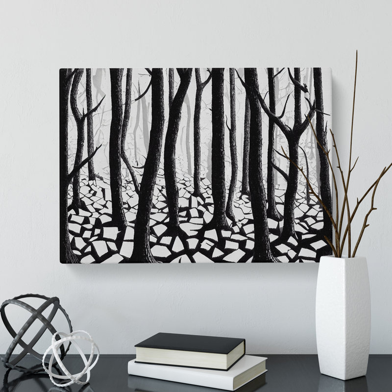 Awesome Forest - Wrapped Canvas, 35cm H x 50cm W x 3cm D