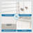 Olari 2-Doors Bathroom Wall-Mounted Medicine Cabinet With Towel Bar-1319150566