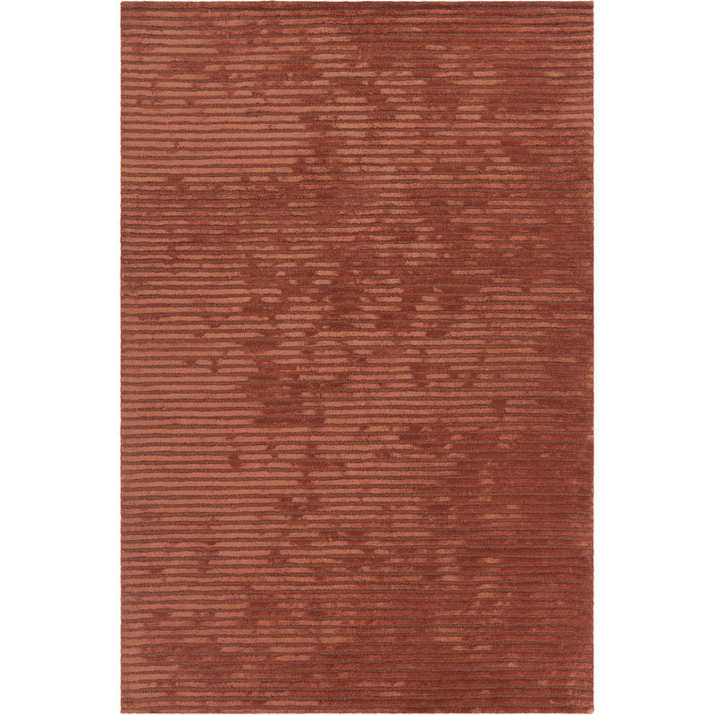 Angelo Hand Tufted Wool and Viscose Indoor / Outdoor Rug, Rectangle 3'6" x 5'6"