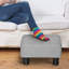 Yarger 40cm Wide Rectangle Solid Colour Footstool Ottoman-739538335