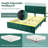 Haraway Upholstered Metal Platform Bed-1490635038