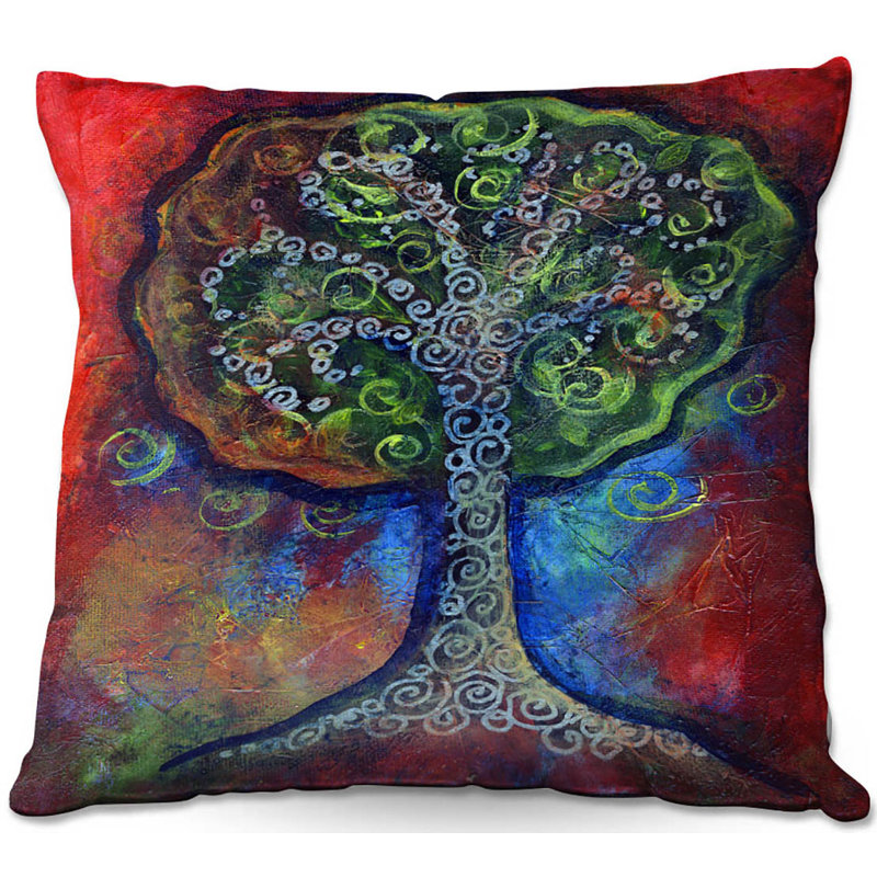 Couch Tree Throw Pillow, 20" x 20"