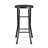 Upholstered Counter Stool with Steel Frame