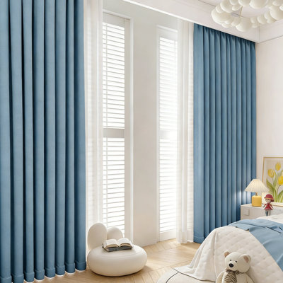 Rideau pour rideaux de salon 2 panneaux de chambre à coucher