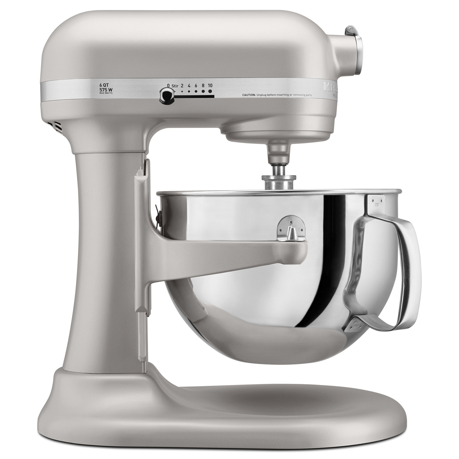 KitchenAid® Professional 600 Series 6qt Stand Mixer, Nickel Pearl