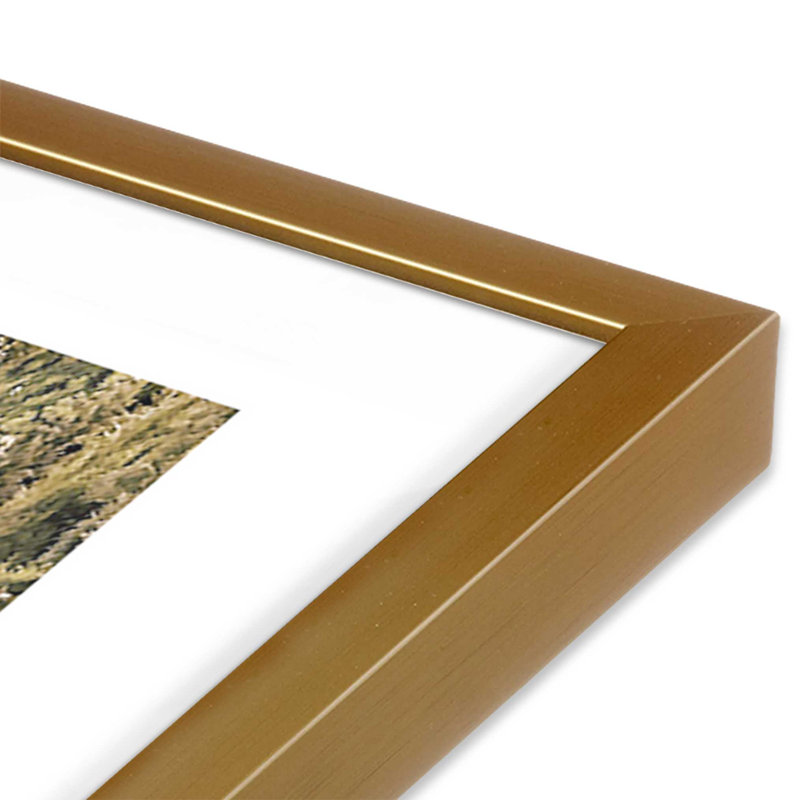 Impression sur toile Toscan Road Trip, sans cadre, Cadre doré poli, H 21,25 po x l 17,25 po x P 1,25 po