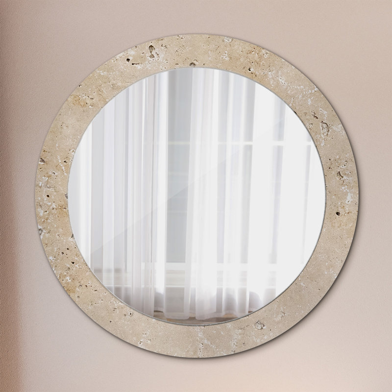 Huldar Glass Flat Wall Mirror