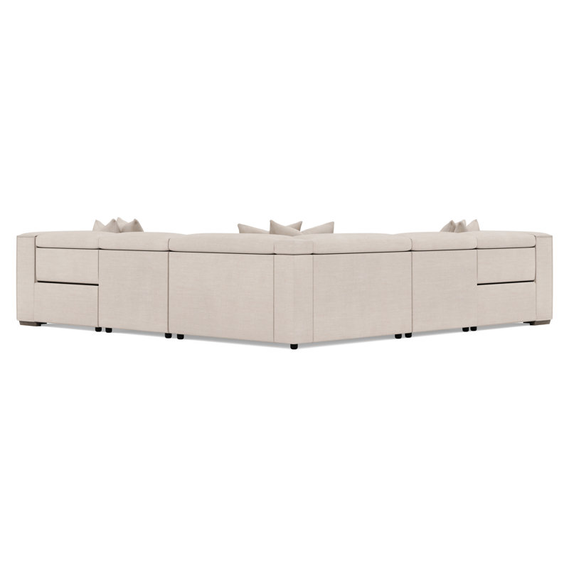 Bliss Sectional, 31" H x 127" W x 127" D, Symmetrical