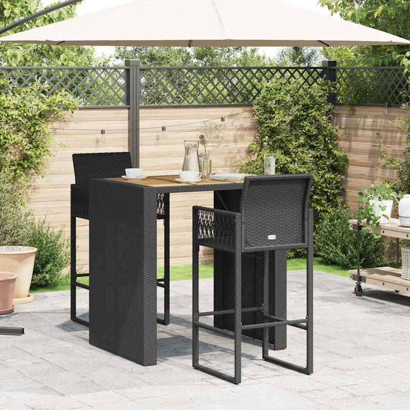 Patio Dining Set Table,, 3, 2