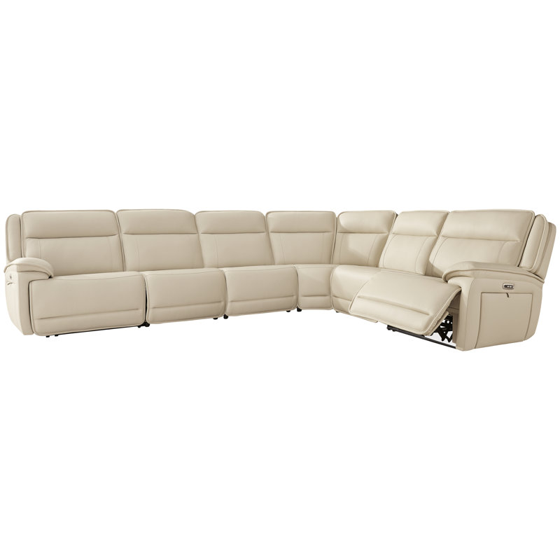 Canapé modulaire inclinable 6 pièces Double