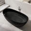 Baignoires de trempage profondes à surface solide 65 po x 33 po Fslefay-124538262