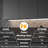 Indoor 3 - Bulb 12'' Plug-in LED String Light
