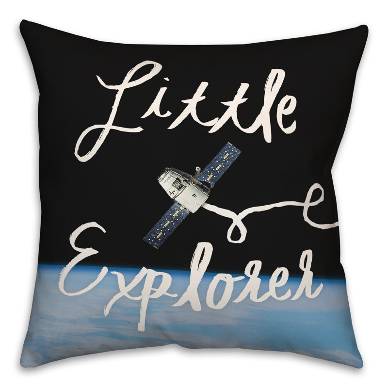  Coussin Little Space Explorer, 18 po x 18 po