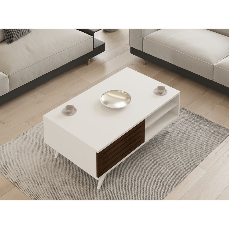 Table basse avec rangement Delma