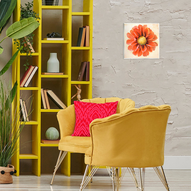 «Orange Dahlia Bloom» par Christine Zalewski