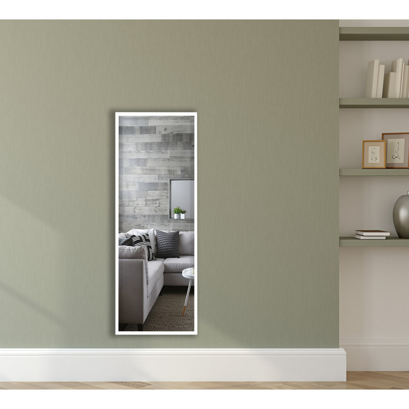 Whitworth Metal Flat Mirror, 55.25" H x 16.25" W