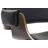 Faux Leather Task Chair - Black