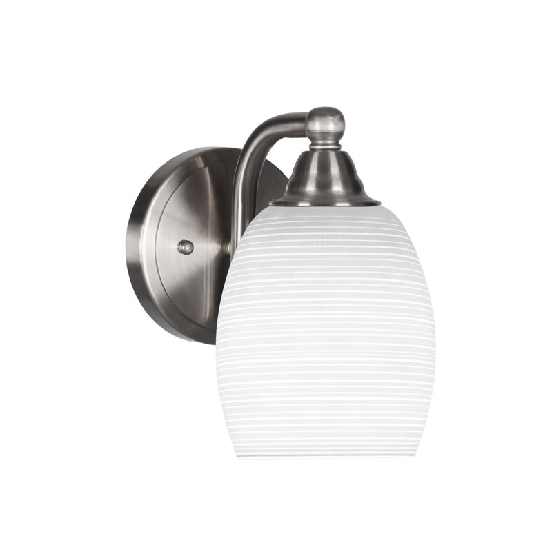 Michell 1-Light Wall Sconce, Brushed Nickel