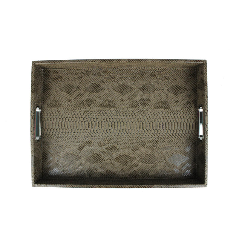 Egan Leather / Faux Leather Tray