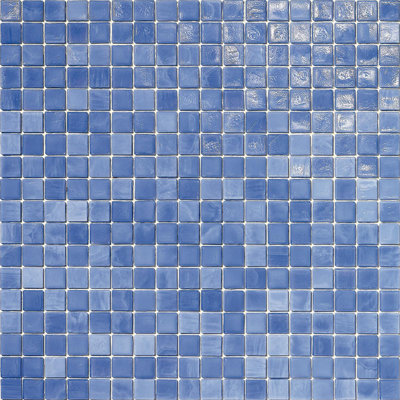 Deep Sea 5/8" x 5/8" Glass Mosaic