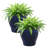 Ailynn Round Imperial Ceramic Outdoor Planter-1857609944-1857609946