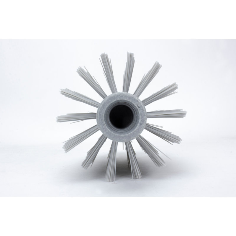 Cleaning Brushes, 5.90" H x 5.90" L x 3" W, Gray