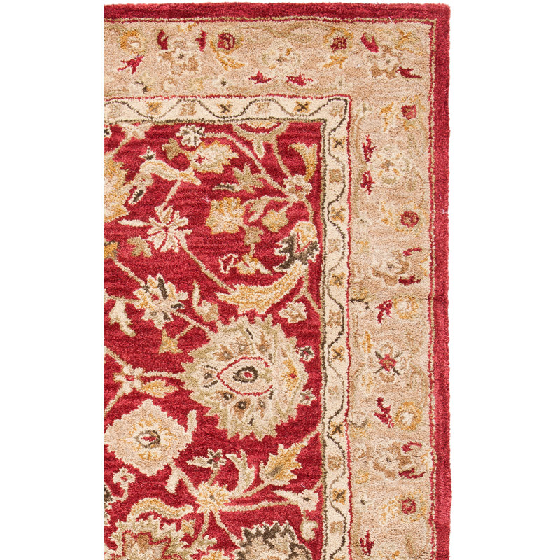 Tapis oriental en laine touffeté à la main Tingley, Tapis de couloir 2 pi 3 po x 10 pi