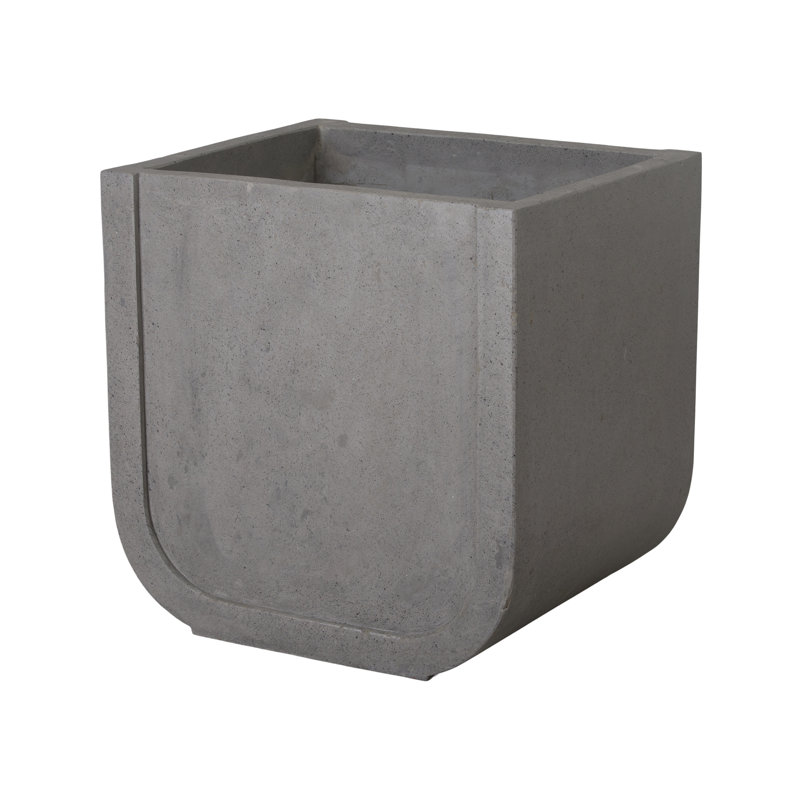 Tynae Handmade Pot Planter, Gray, 138" H x 20" W x 36" D