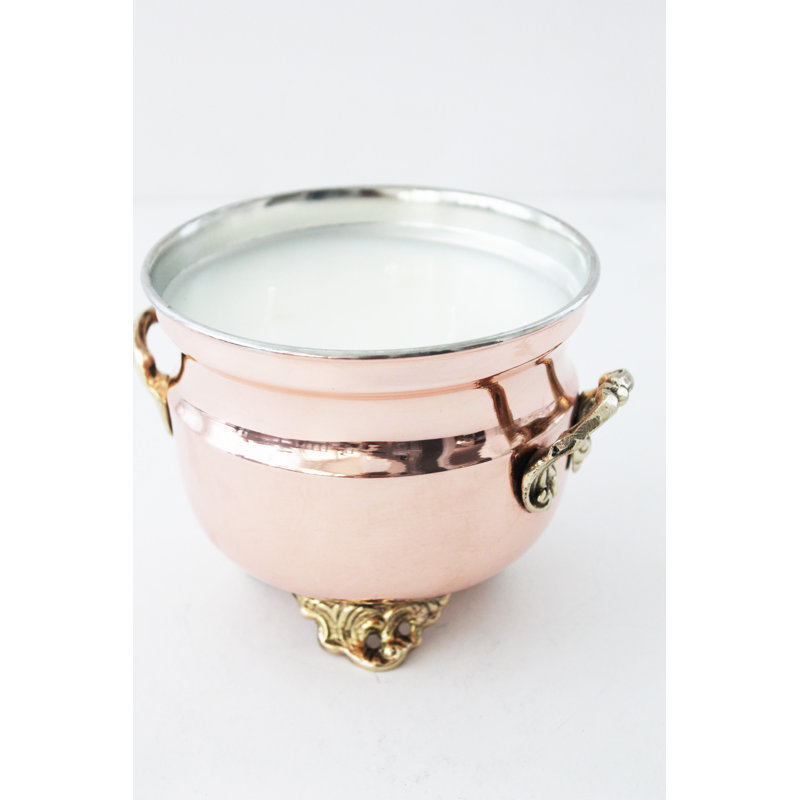 Grapefruit/Mint Scented Jar Candle