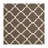 Rodgers Hand Woven Flat Weave Wool/Cotton Geometric Rug in Brown/Ivory-1136734600