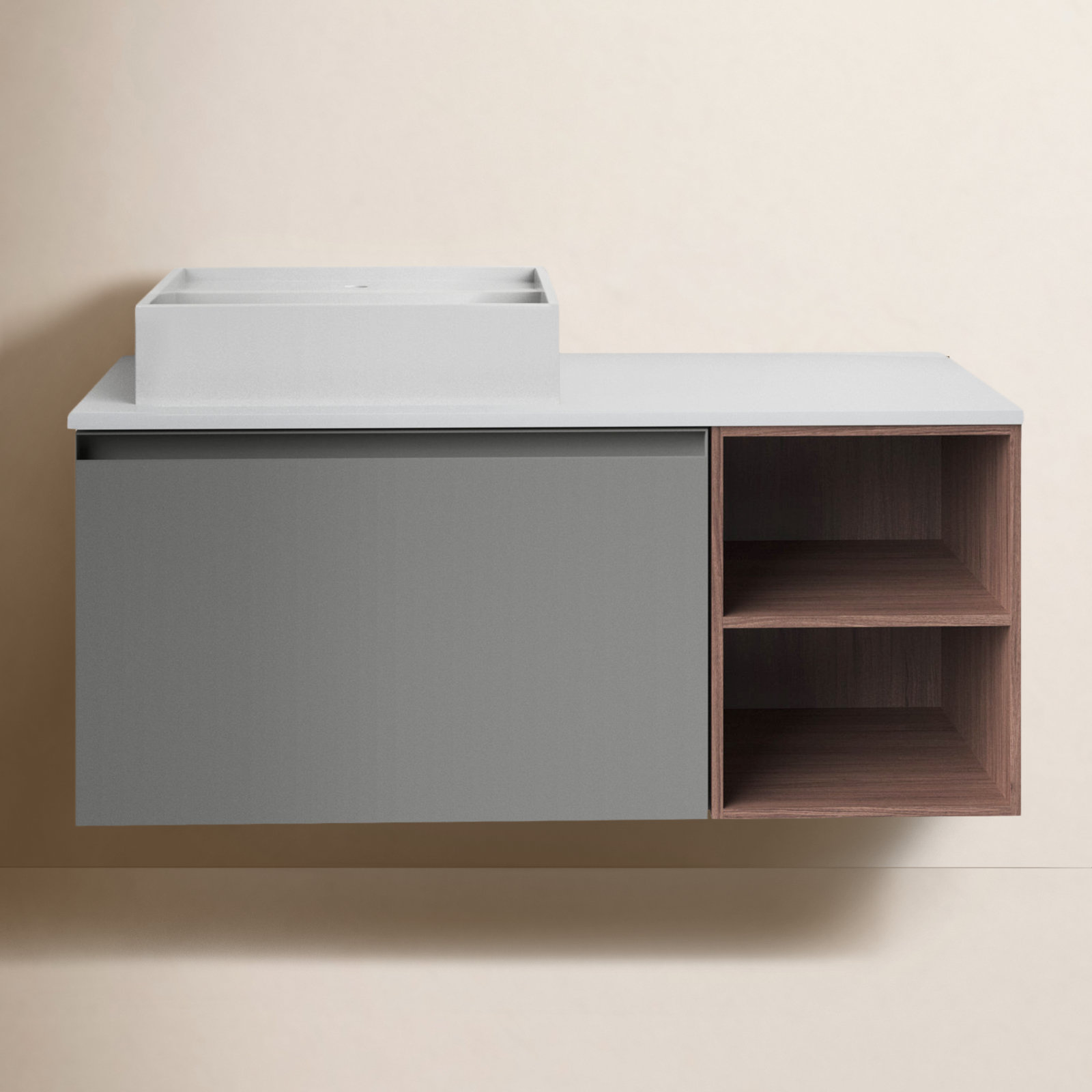 Shelley 42" Cedar Single Bathroom Vanity
