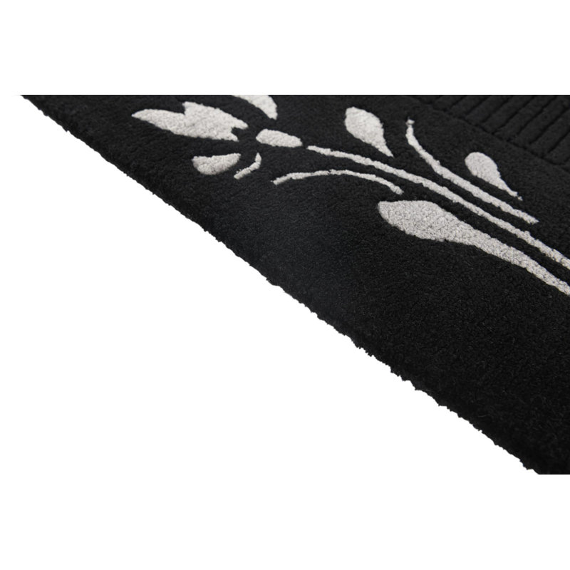 Tapis noir Howard