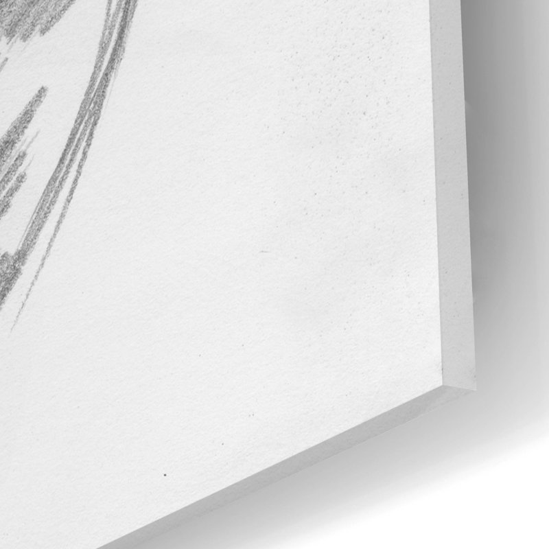 «Pooranian» par Barbara Keith - reproduction de dessin non encadrée, H 16 po x l 12 po x P 0,13 po