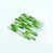 Argent / vert émeraude