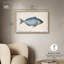 "Stripes of the Sea II", impression sur toile par Art Remedy, cadre doré, 36 x 24-637428953-637428943